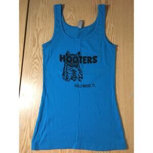 B5 Womens Hooters Tank From Hollywood Florida Blue Size Small